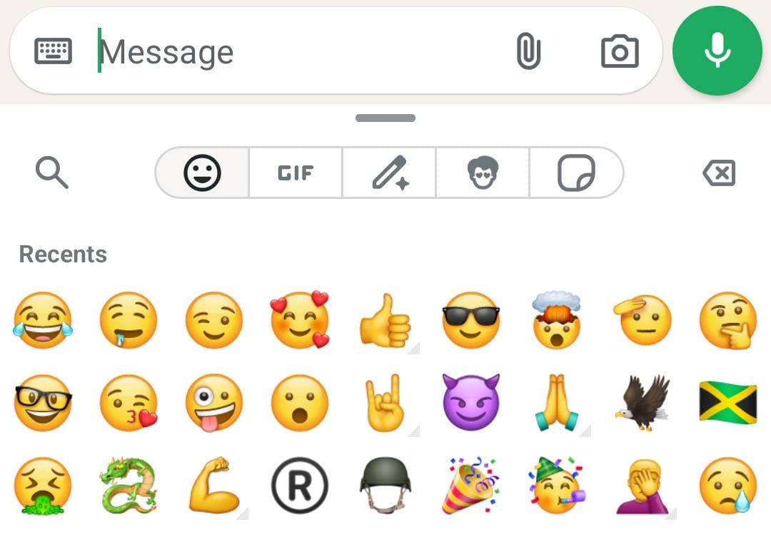 Stop with the negative and wrong emojis!